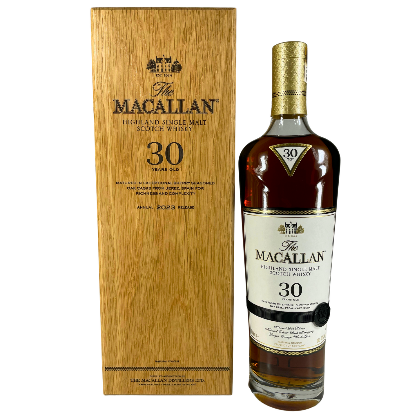 Macallan 30 Year Old Sherry Cask 2023 Release