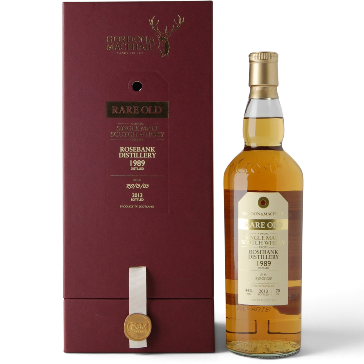 Rosebank 1989 - Gordon & MacPhail Rare Old