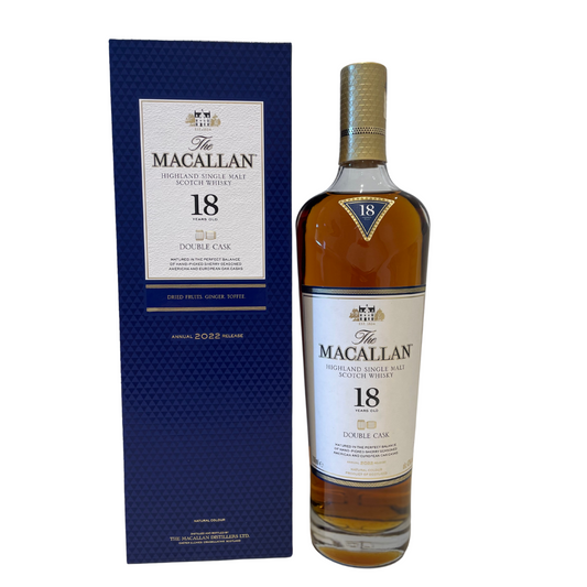 Macallan 18 Year Old Double Cask 2022