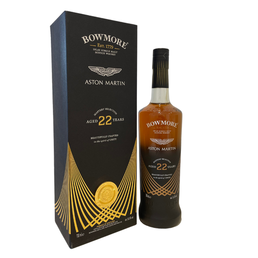 Bowmore 22 Year Old Aston Martin - Master’s Selection (signed bottle)