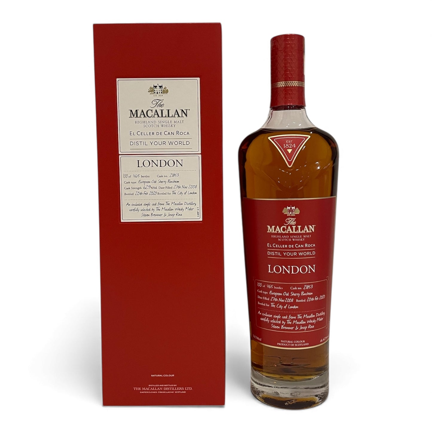 Macallan 2008 Single Cask - Distil Your World London