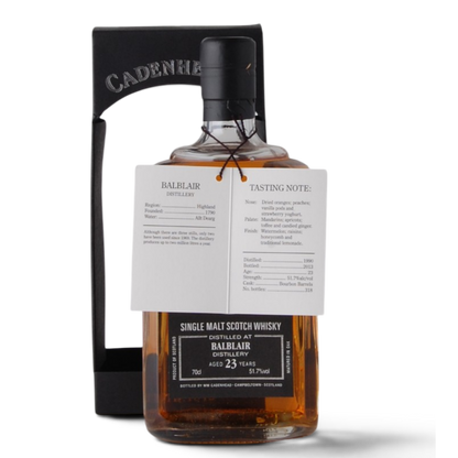 Balblair 1990 23 Year Old - Cadenhead Small Batch