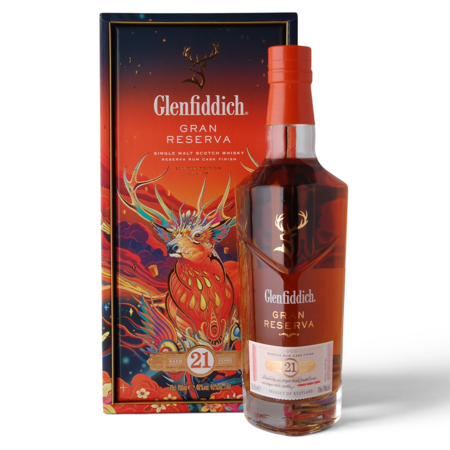 Glenfiddich 21 Year Old Gran Reserva Limited Edition - Lunar New Year 2022
