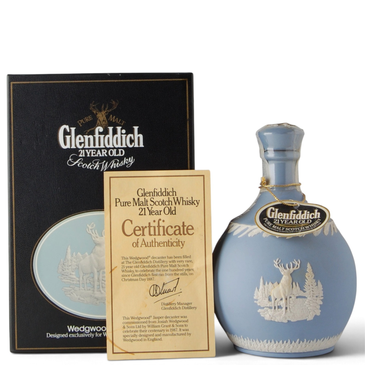 Glenfiddich 21 Year Old Wedgwood Decanter