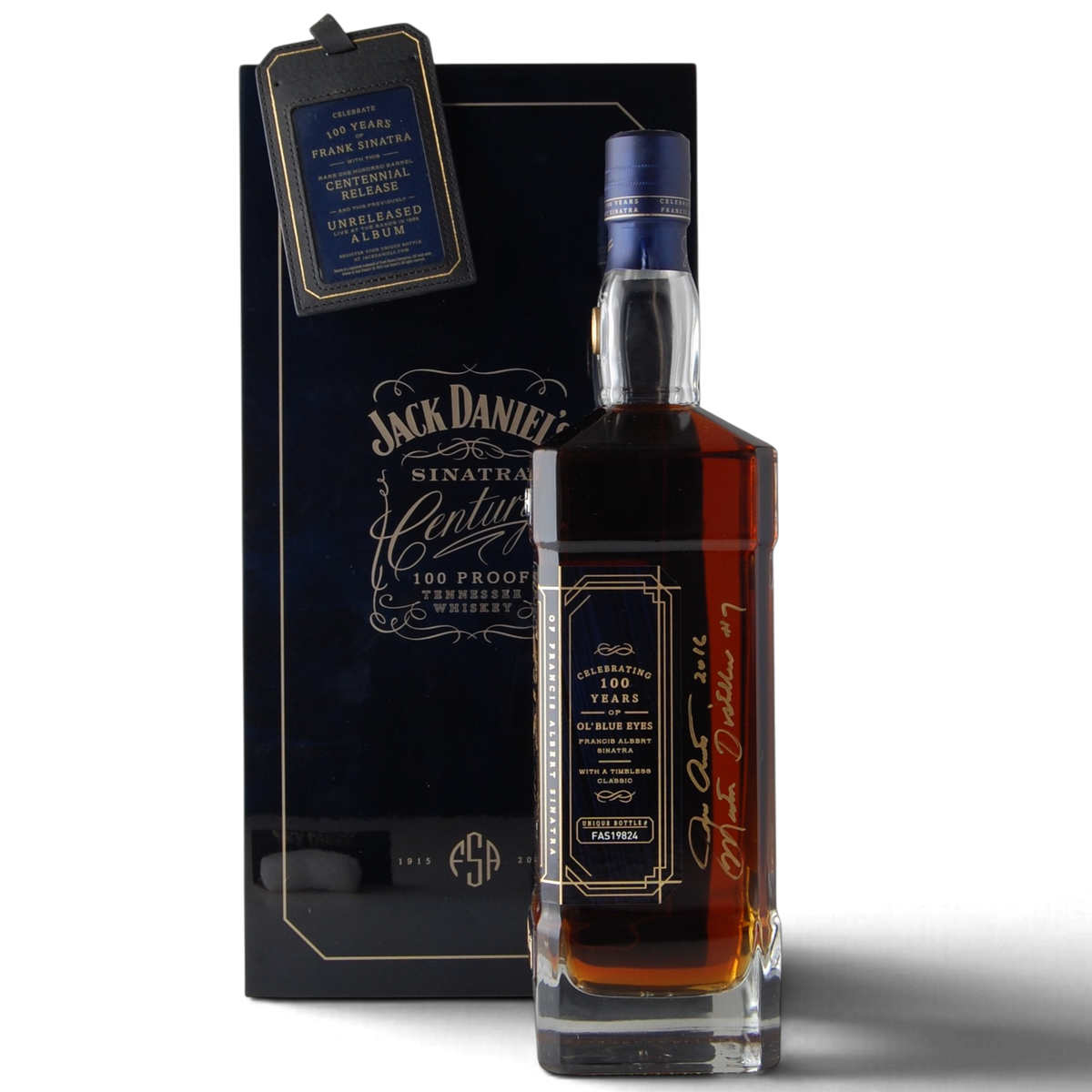 Jack Daniel’s Sinatra Century - Signed by Jeff Arnett