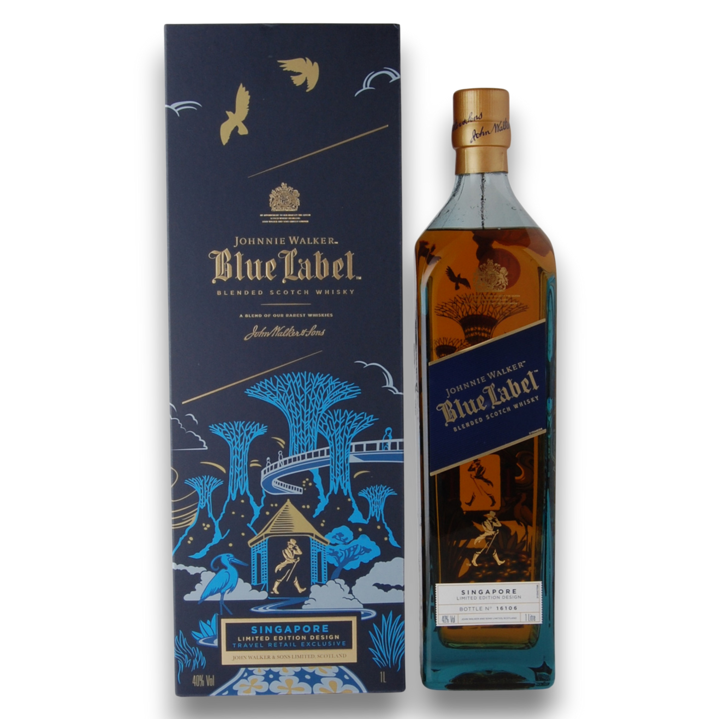 Johnnie Walker Blue Label - Singapore Limited Edition