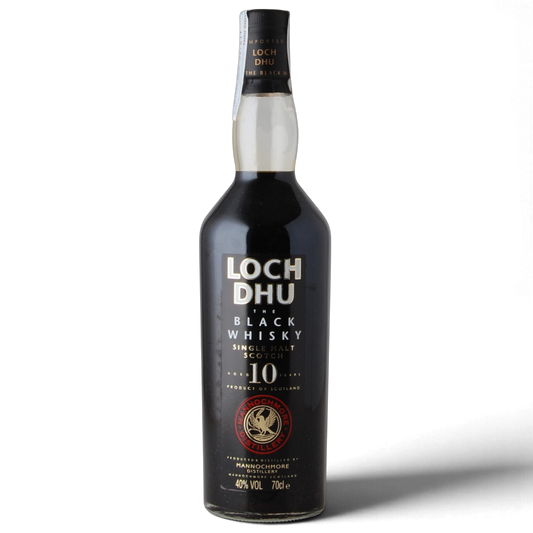 Loch Dhu 10 Year Old - Mannochmore Black Whisky