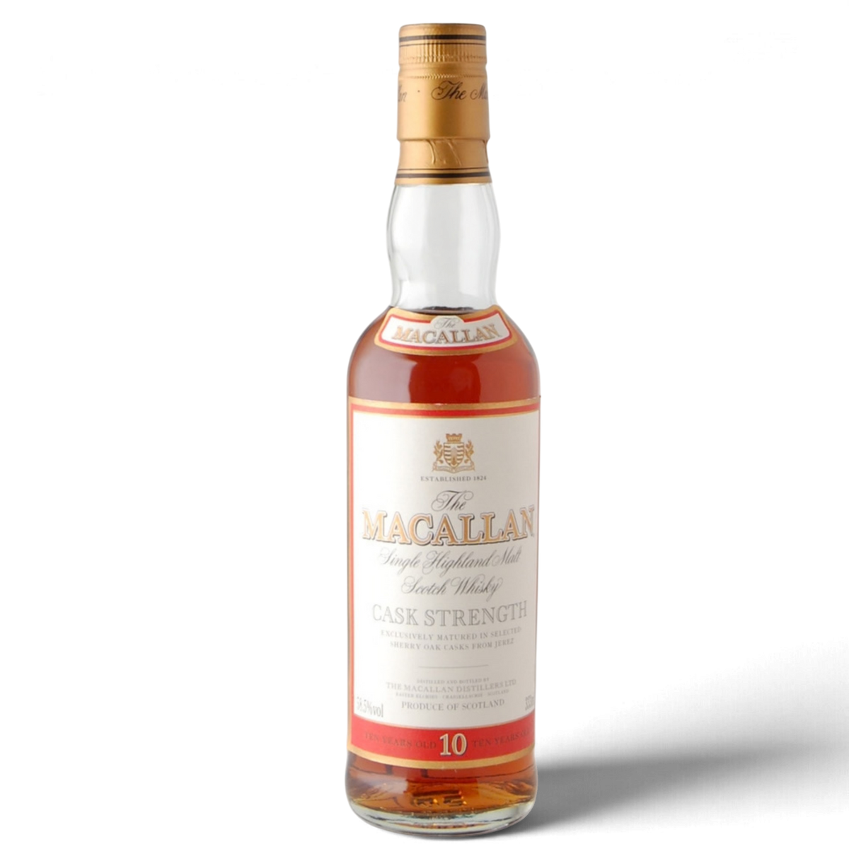 Macallan 10 Year Old Cask Strength 33.3cl