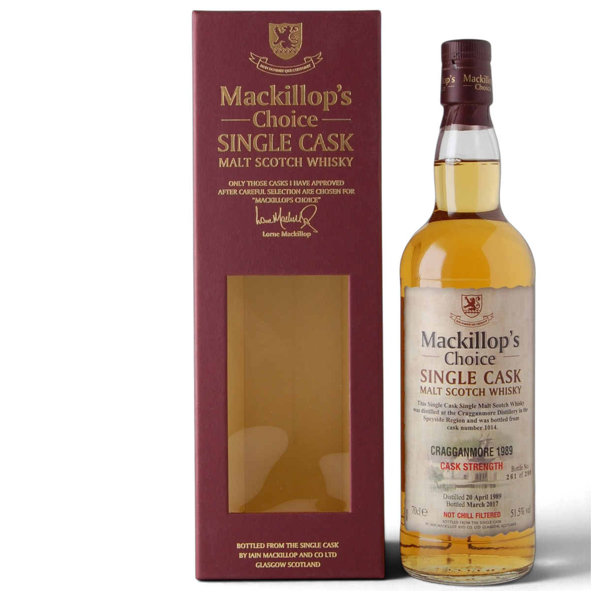 Cragganmore 1989 Cask Strength – Mackillop’s Choice