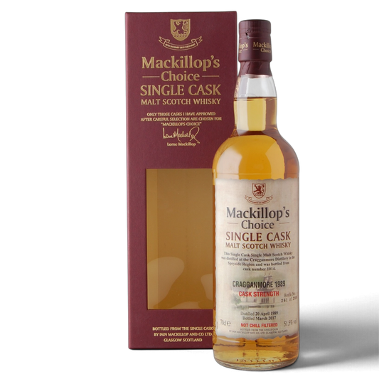 Cragganmore 1989 Cask Strength – Mackillop’s Choice