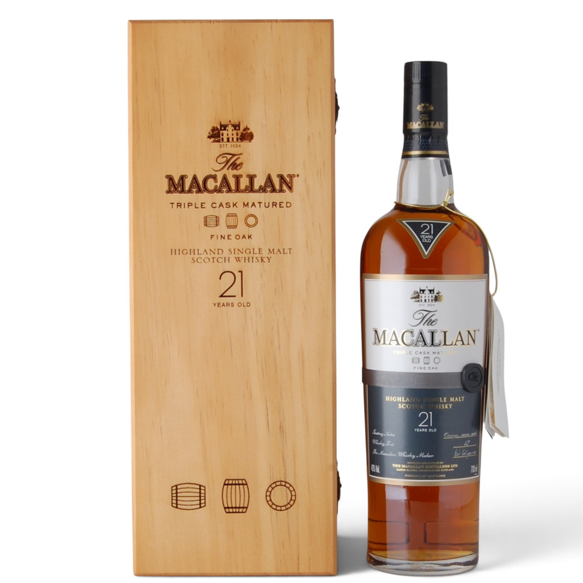 Macallan 21 Year Old Fine Oak