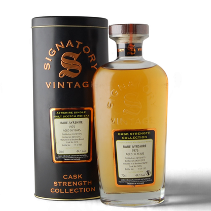 Rare Ayrshire (Ladyburn) 1975 36 Year Old Single Cask #3416 - Signatory Vintage