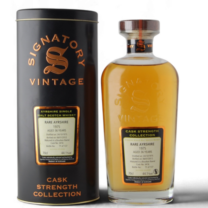 Rare Ayrshire (Ladyburn) 1975 36 Year Old Single Cask #3416 - Signatory Vintage