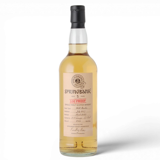 Springbank 2017 5 Year Old - Springbank Society