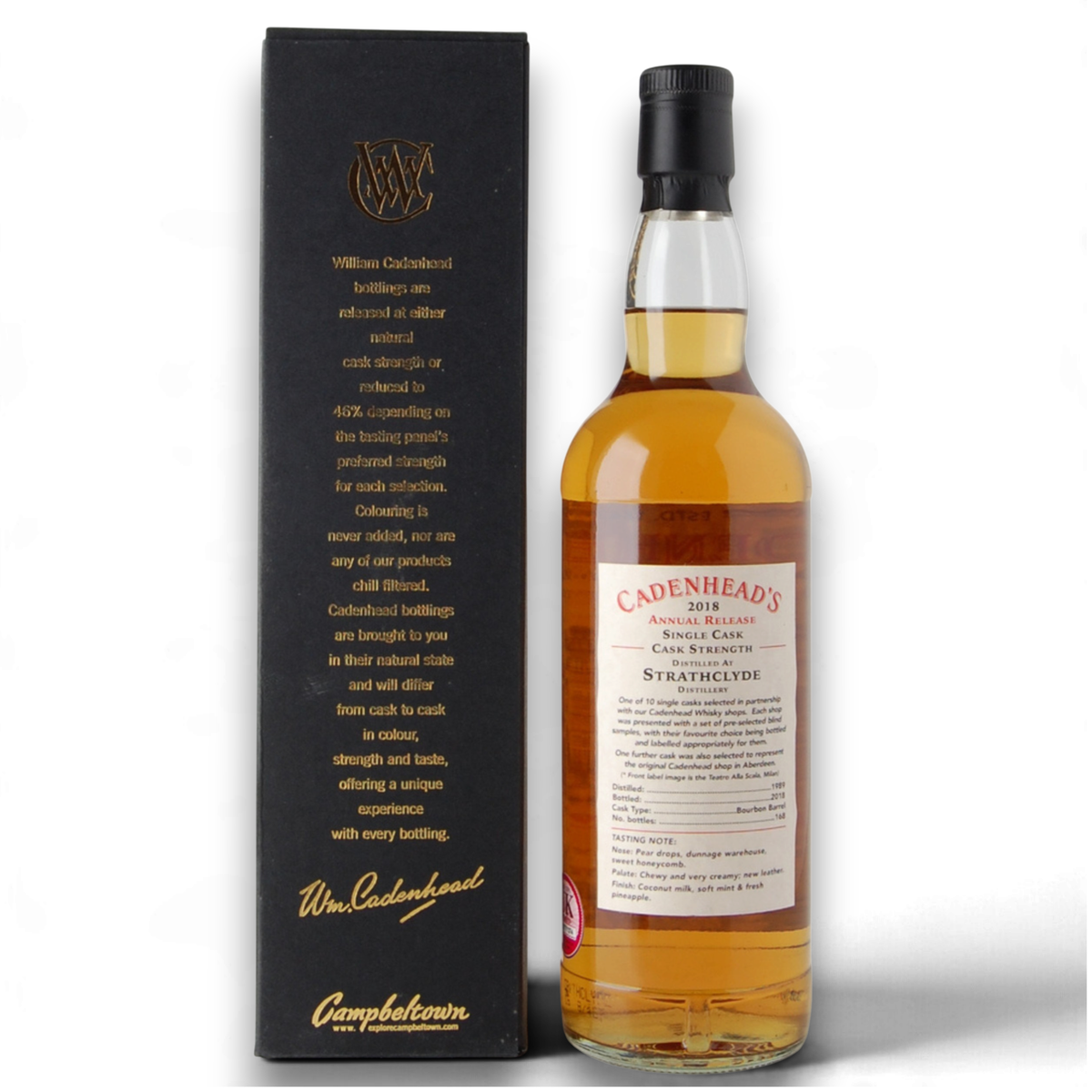 Strathclyde 1989 29 Year Old - Cadenhead's Whisky Shop Milan
