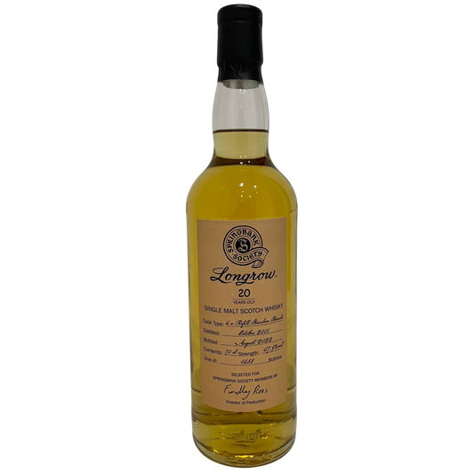 Longrow 20 Year Old Society Bottling