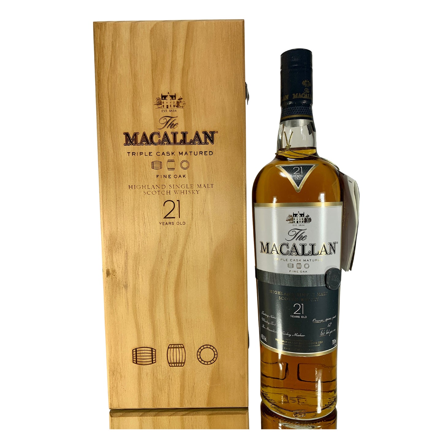 Macallan 21 Year Old Fine Oak